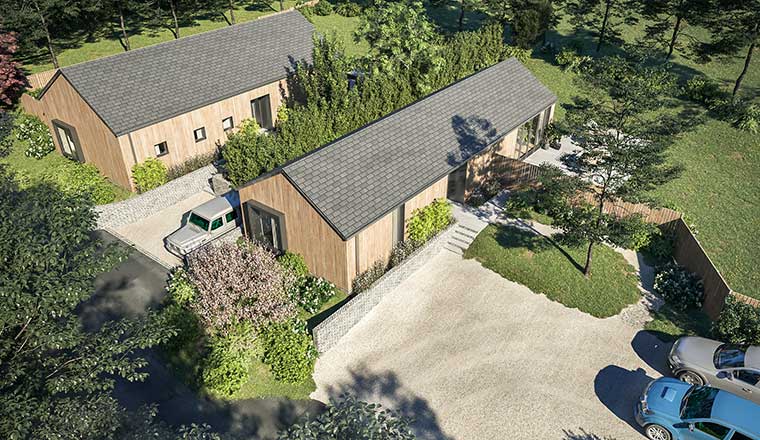 2 NEWLY CONVERTED BARNS